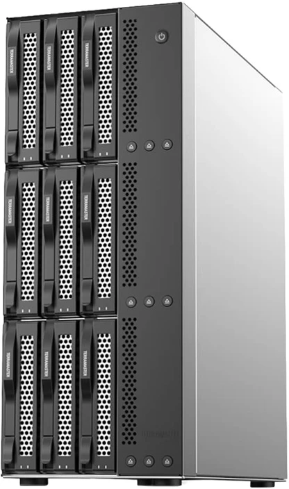 TERRAMASTER D9-320 DAS pavarų dėžės korpusas, 9 lizdai
