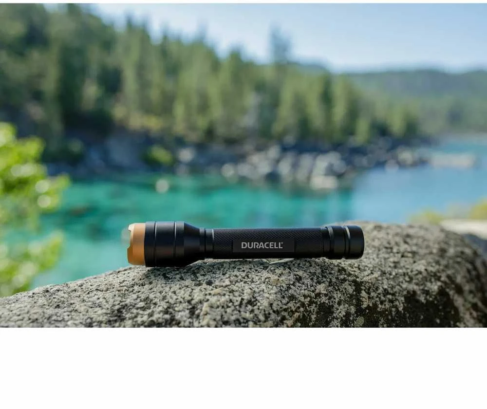 Duracell Aluminum Flashlight 150 Lumens prožektorius