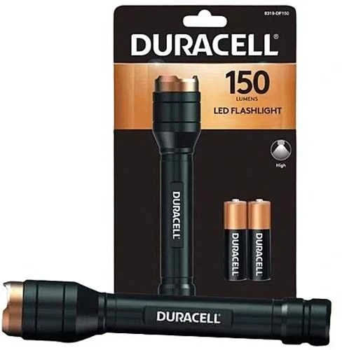 Duracell Aluminum Flashlight 150 Lumens prožektorius
