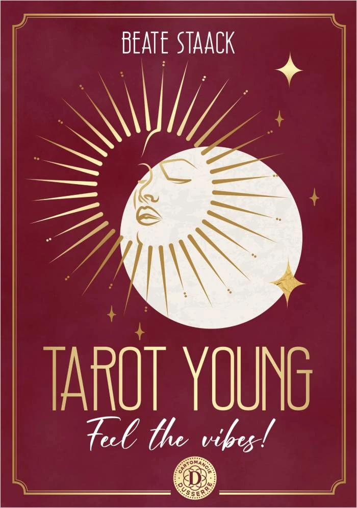 Dusserre Cartomancie Kolekcionuojamos Kortelės - Tarot Young Feel The Vibes 78 Kortelės Su Instrukcijų Knygele