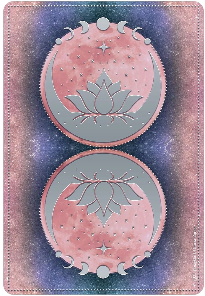 Dusserre Cartomancie Kolekcionuojamos Orakulo kortelės - Dusserre Lunar Magic 40 Cards Set