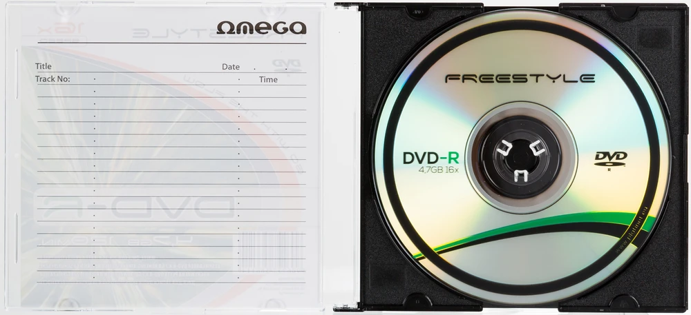 DVD-R Diskas - Omega Freestyle 4,7 GB 16x DVD-R