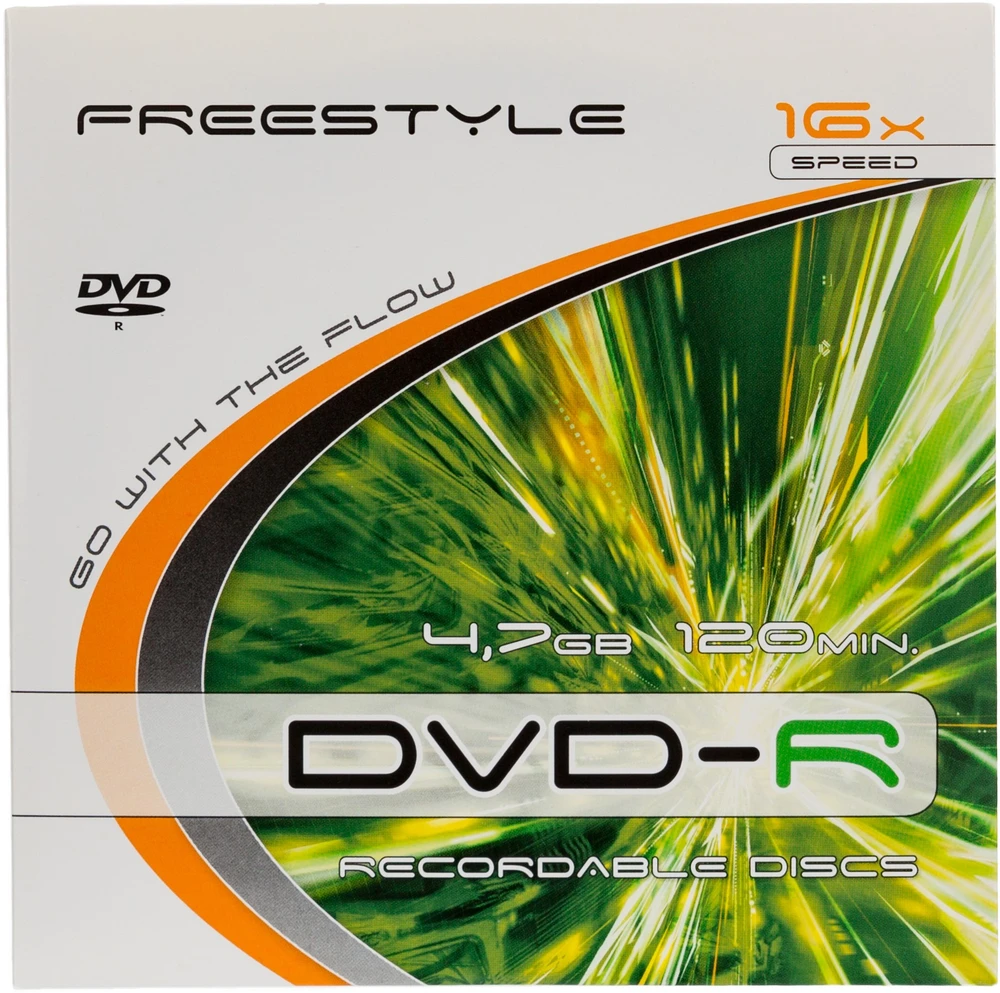 DVD-R Diskas - Omega Freestyle 4,7 GB 16x Safepack