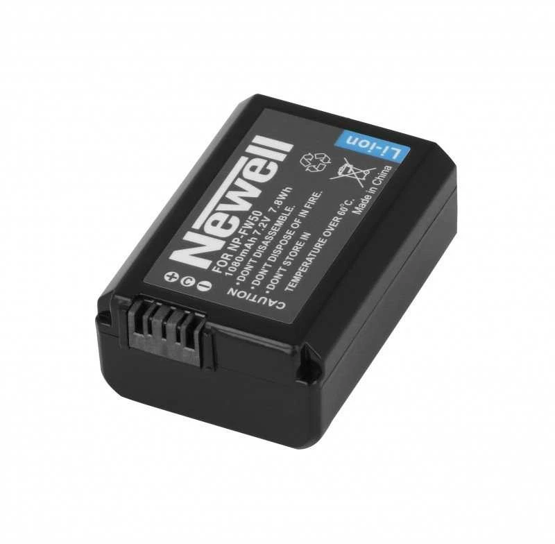 Dviejų kanalų įkroviklio ir NP-FW50 baterijos Newell DL-USB-C rinkinys skirta Sony