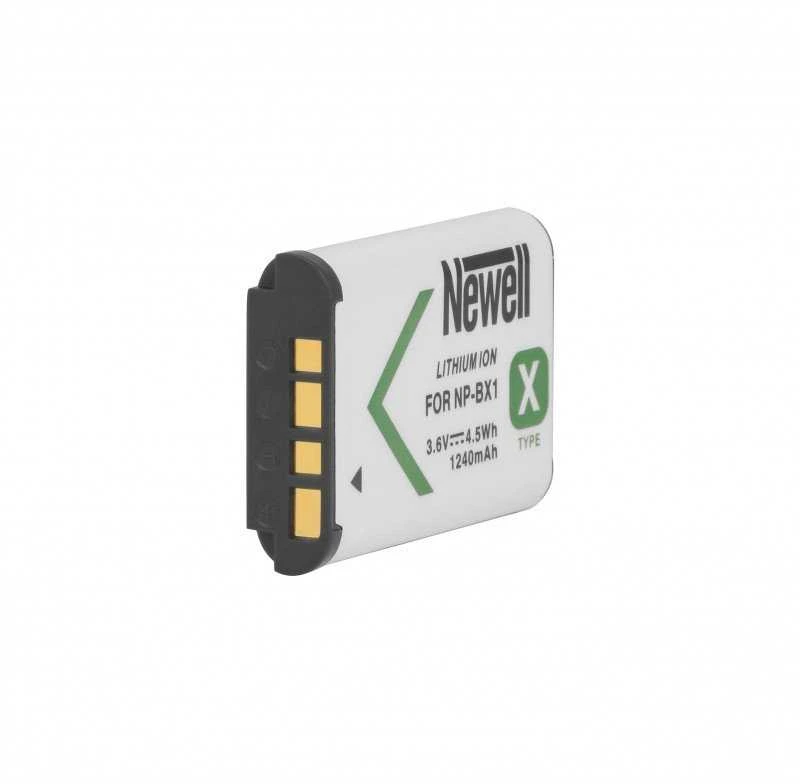 Dviejų kanalų įkroviklio rinkinys ir dvi NP-BX1 baterijos Newell DL-USB-C, skirtos Sony