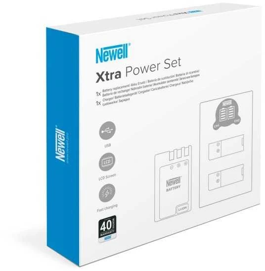 Dviejų kanalų įkroviklio rinkinys ir NP-FZ100 baterija Newell DL-USB-C, skirta Sony