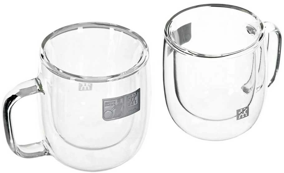 Gėrimų Indai - ZWILLING Sorrento Espresso Stiklai 2x80 ml Dvigubo Sienelės