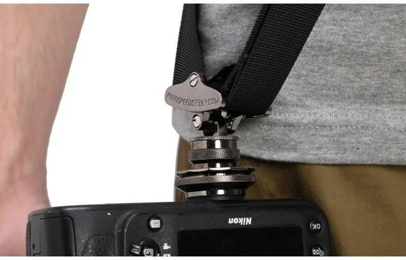 Dvigubas peties dirželis GGS Fotospeed F7 kameroms