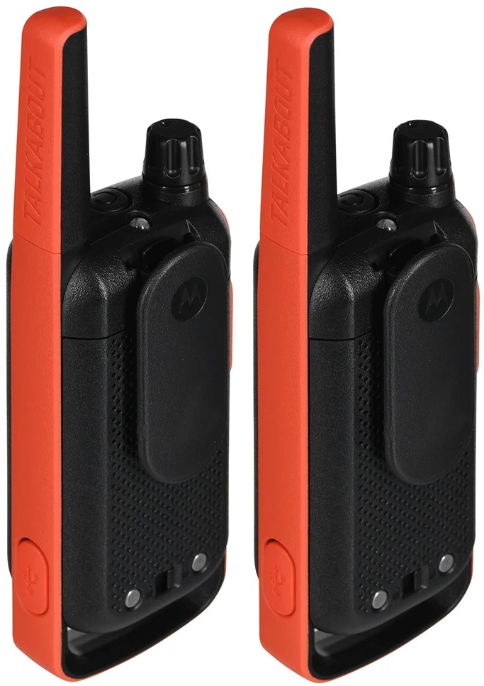 Radijo stotelė - racija  MOTOROLA TALKABOUT T82  2vnt.