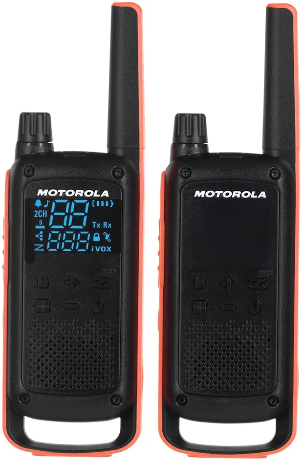 Radijo stotelė - racija  MOTOROLA TALKABOUT T82  2vnt.