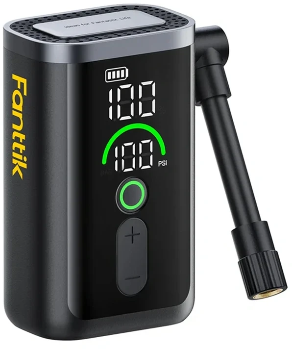 Dviračio Pompa - Fanttik X11 Ace 2 500 mAh 150 PSI LED Ekranas Presta Schrader
