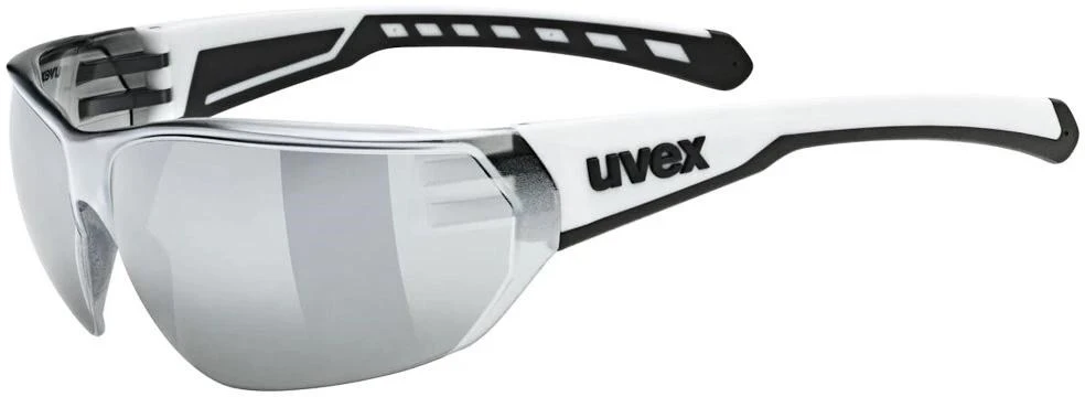 Akiniai Uvex equate baltas matt / mirror sidabrinis