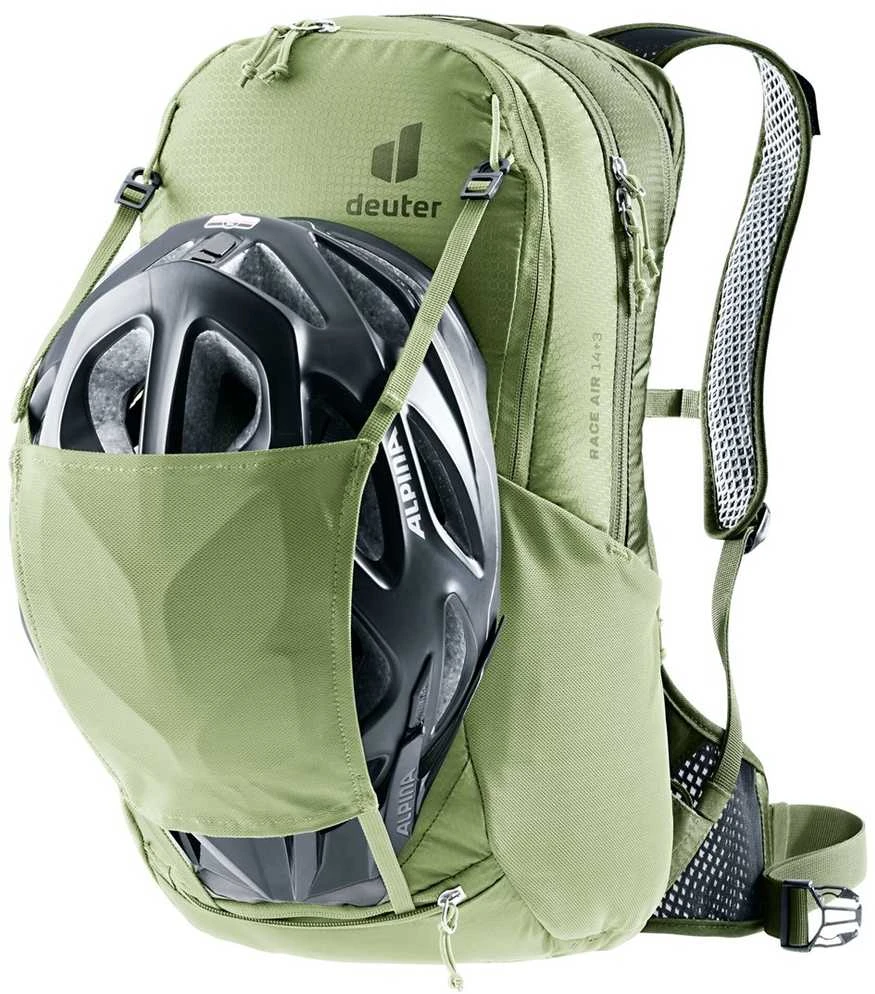 Dviratininkų kuprinė Deuter Race Air 14+3 - Clover