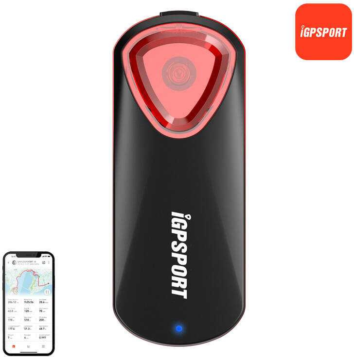 Dviračio žibintas, galinis iGPSPORT SR30