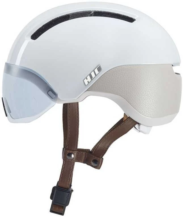 HJC CALIDO PLUS Baltas, Pilkas Cycling Helmet, PEARL Baltas Pilkas, Size S