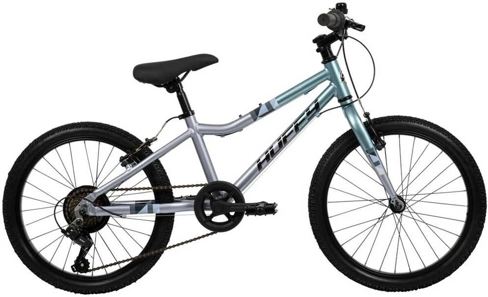 Huffy Literide Alu 20” bike, sidabrinis and turquoise (23005W)