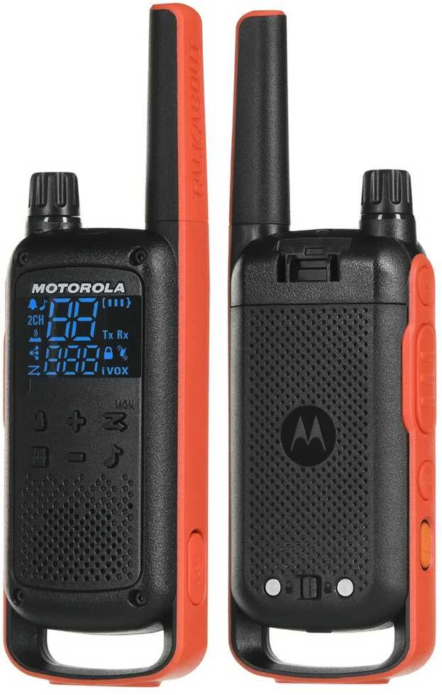Radijo stotelė - racija  MOTOROLA TALKABOUT T82  2vnt.