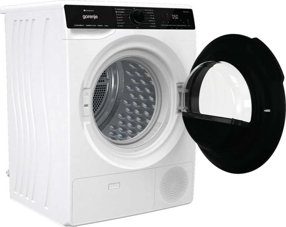 Džiovyklė Gorenje DPNA92WIFI tumble dryer Freestanding Front-load 9kg A++ Juodas, Baltas