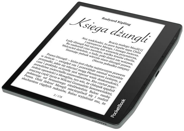 PocketBook Era Lite 710 7" 16GB Wi-Fi E-book Reader – Stone Žalias