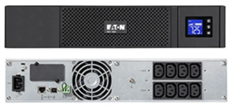 Eaton 5SC 1000i Rack2U, 1000 W, 23 min atsarginis energijos tiekimas