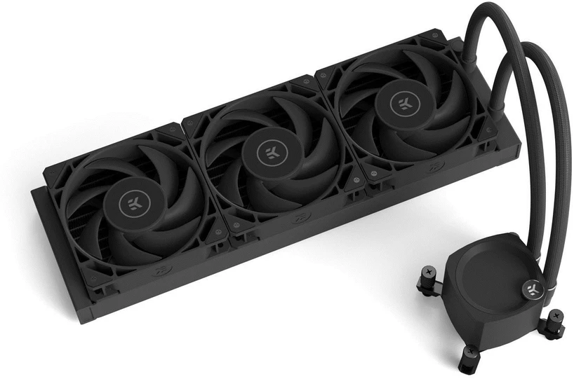 Ek Water Blocks Ek Vanduo Blocks EK Vanduo Blocks EK-Nucleus AIO CR360 Dark All-in-One Liquid Cooler – juodos spalvos
