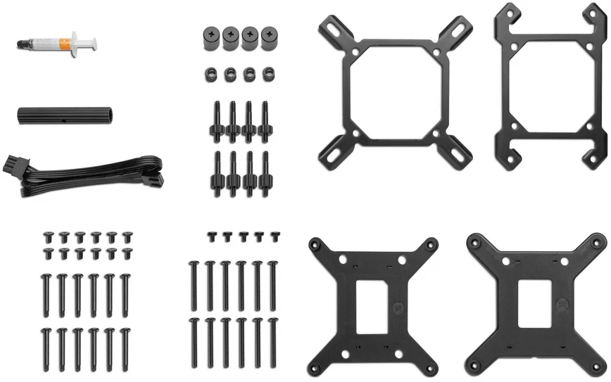 Ek Water Blocks Ek Vanduo Blocks EK Vanduo Blocks EK-Nucleus AIO CR360 Dark All-in-One Liquid Cooler – juodos spalvos