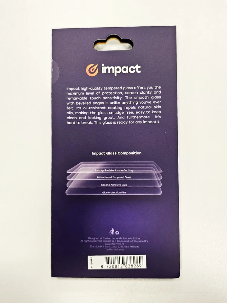 Ekrano apsauga - Impact iPhone 18 Pro Grūdintas Privatumo Stiklas