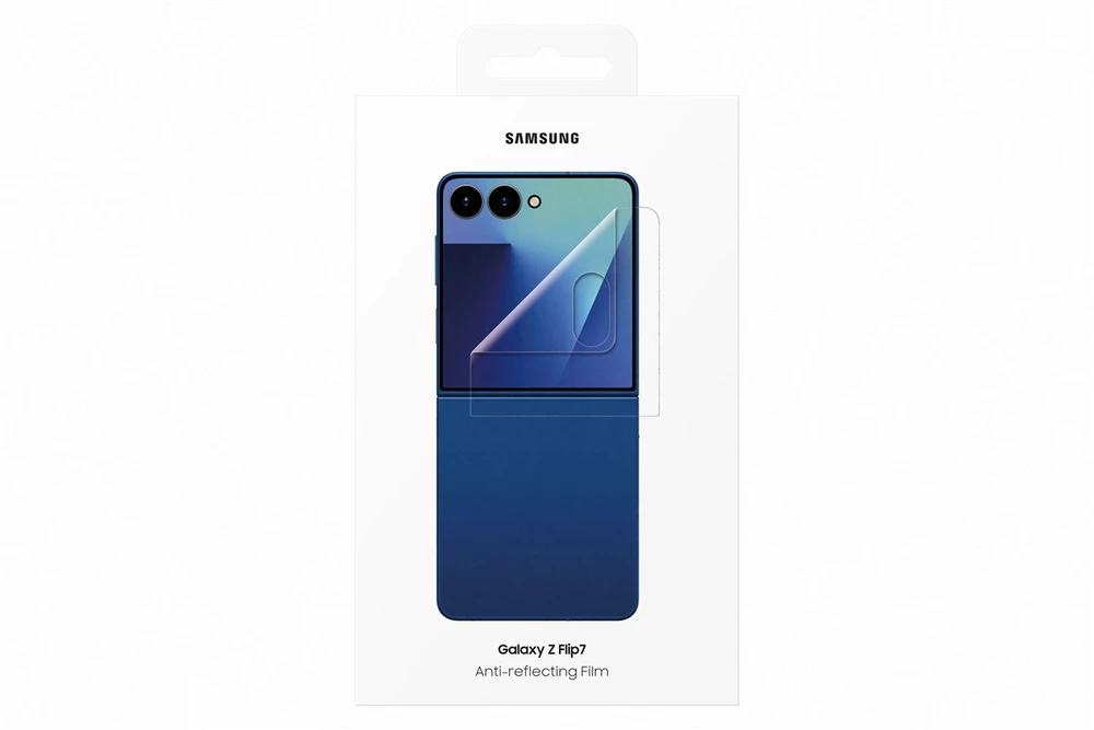 UF766CTEGWW antirefleksinė plėvelė Samsung Galaxy Flip7, skaidri