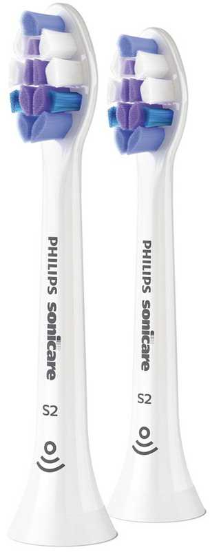 Philips Sonicare S2 Sensitive Standartinės „Sonic“ dantų šepetėlio galvutės HX6052/10