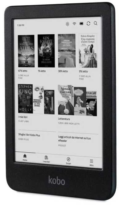 El. Knygų Skaityklė - Kobo Clara BW 6" E Ink, 16GB, IPX8, Bluetooth, Wi-Fi Juoda