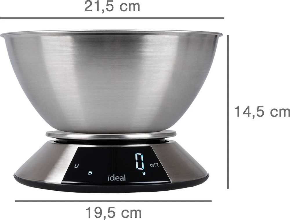 Eldom IDEAL Electronics Svarstyklės Clean