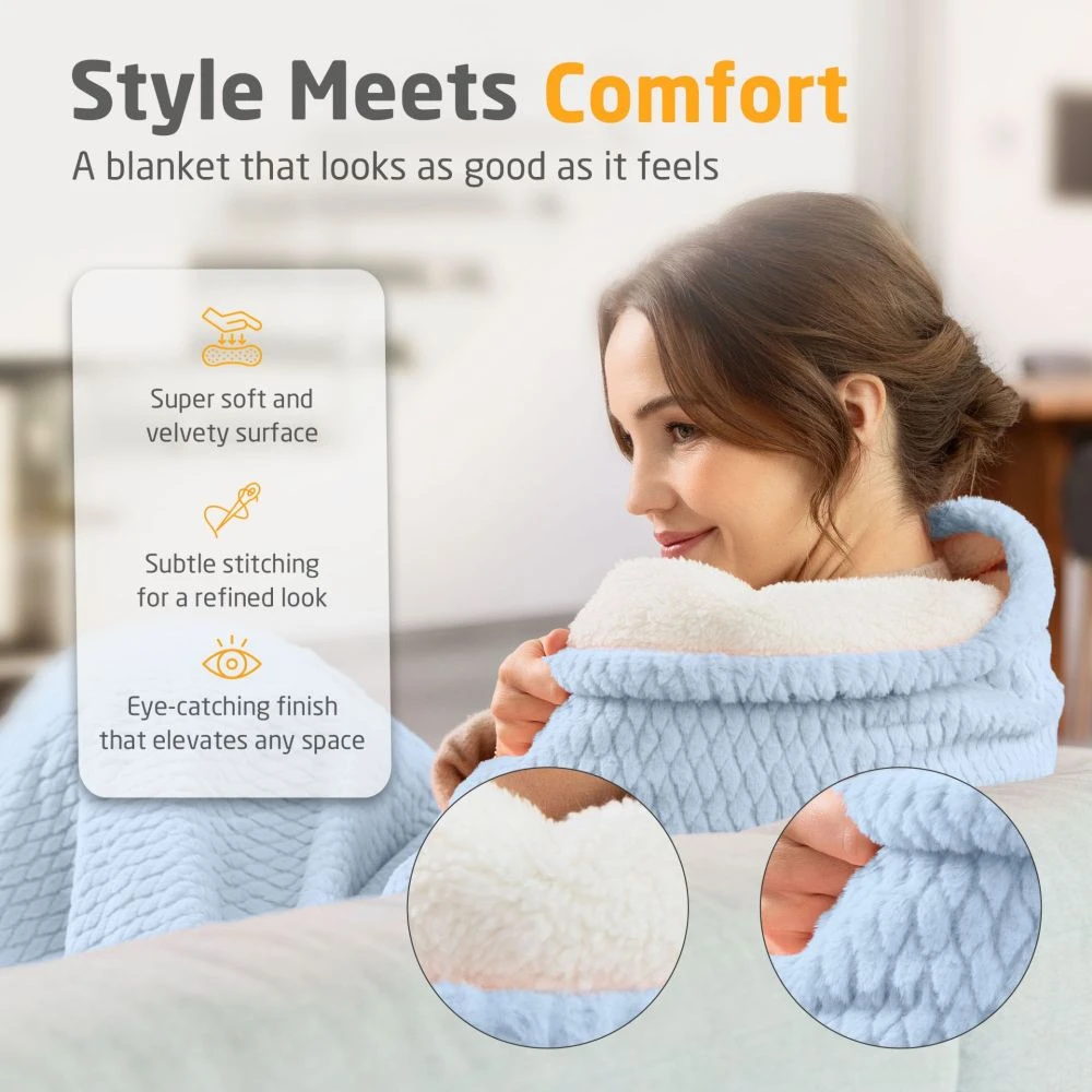 Medisana HB 415 Heated blanket jeans mėlynas