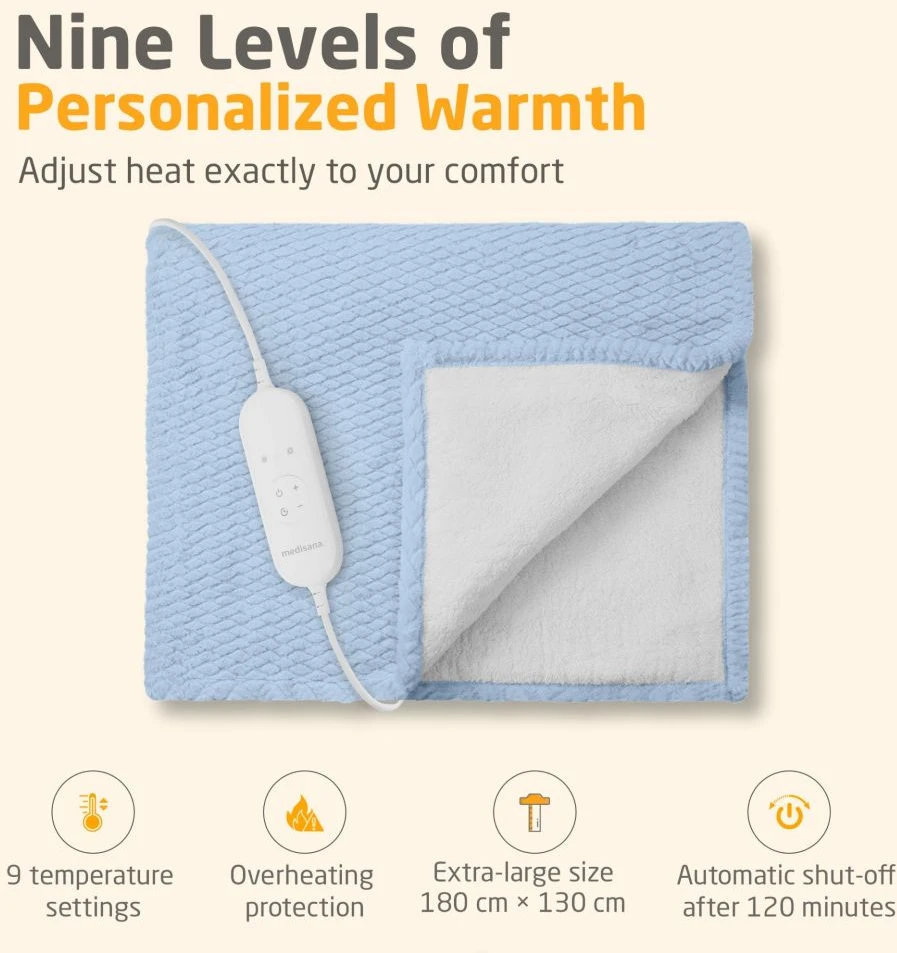 Medisana HB 415 Heated blanket jeans mėlynas