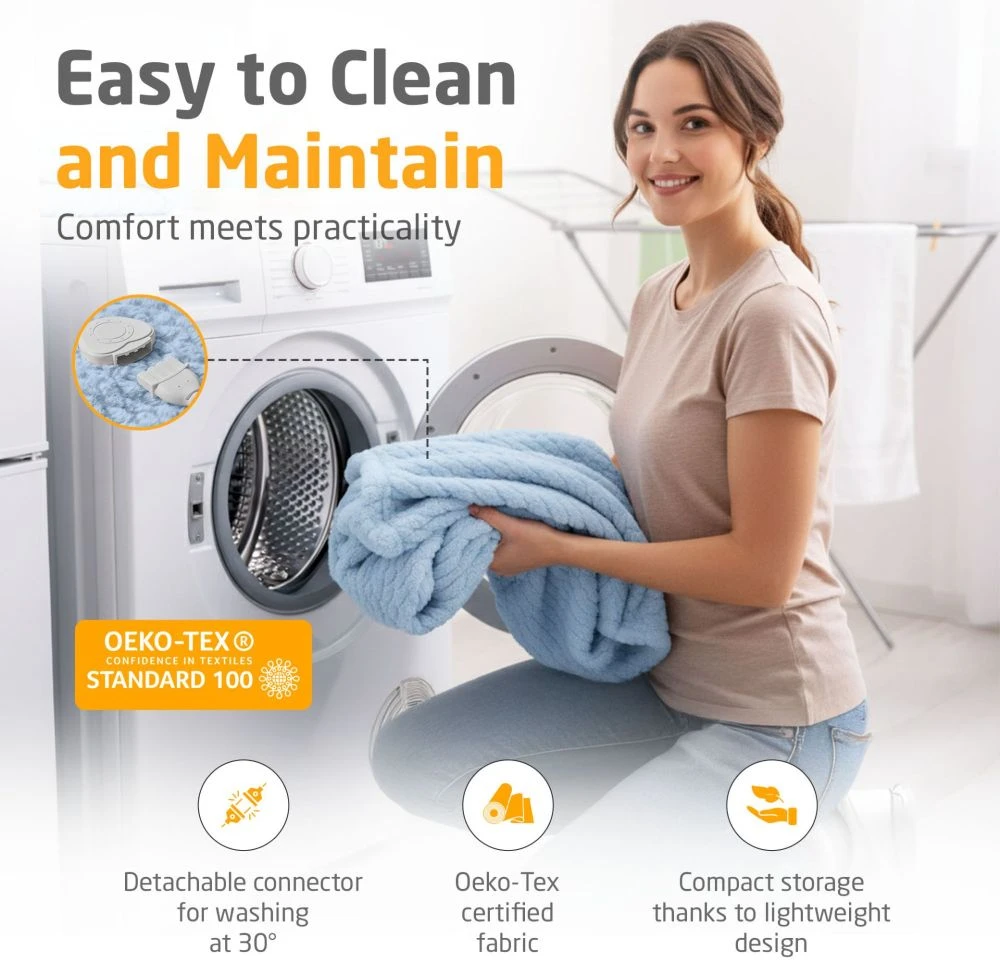 Medisana HB 415 Heated blanket jeans mėlynas