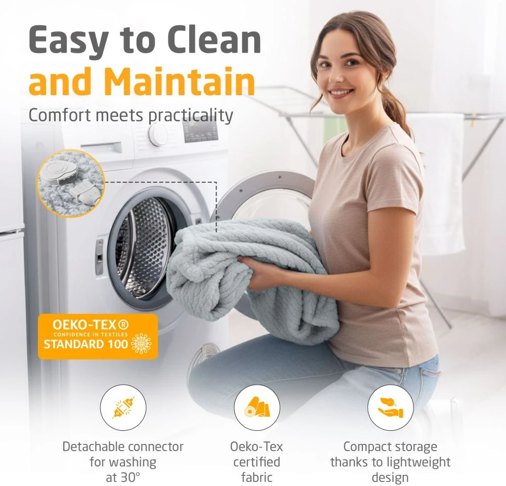Medisana HB 416 Heated blanket light pilkas