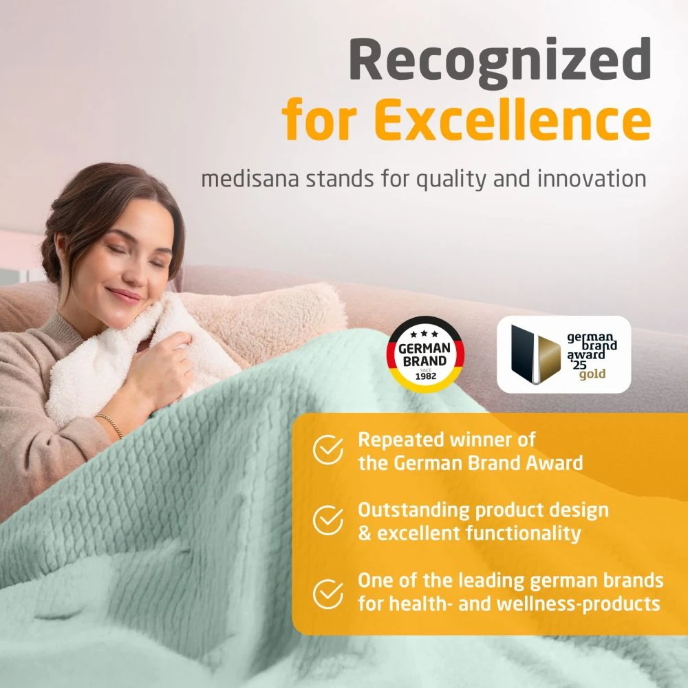 Medisana HB 417 Heated blanket sage žalias