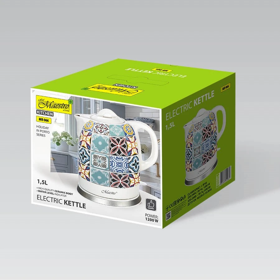MAESTRO MR-066-PORTO Ceramic electric virdulys