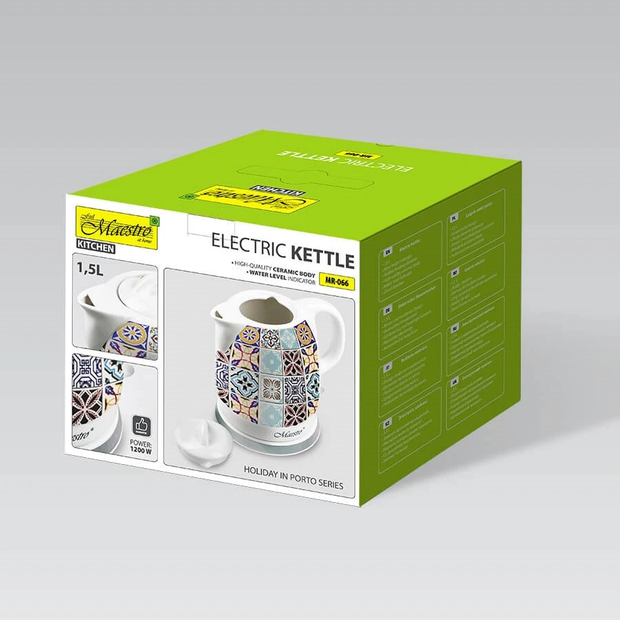 MAESTRO MR-066-PORTO Ceramic electric virdulys