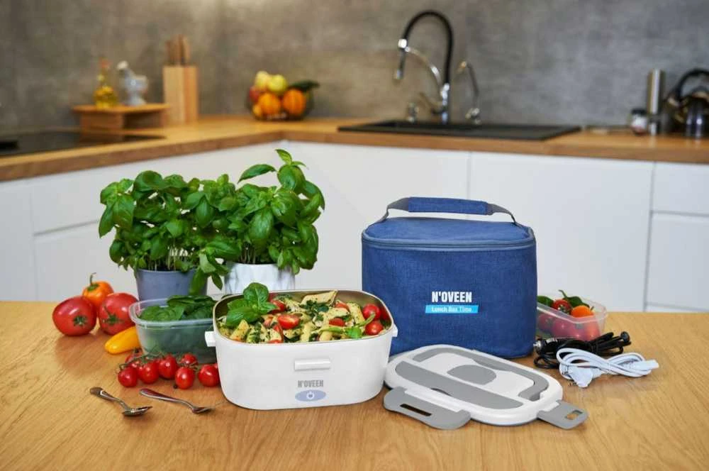 Elektrinė Pietų Dėžutė - Noveen LB715 Pearl 2 Kamerų Balta/Pilka