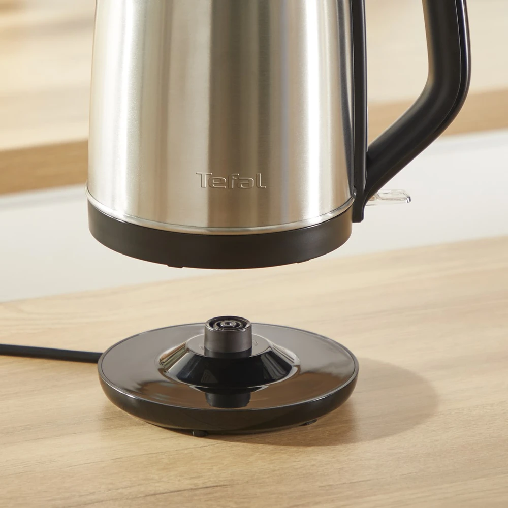 Tefal Subito KO5S0DE0 electric virdulys 1.7 L 2400 W Juodas, Nerūdijantis plienas