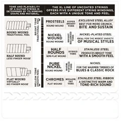Stygos elektrinei gitarai D'Addario EXL110 .010