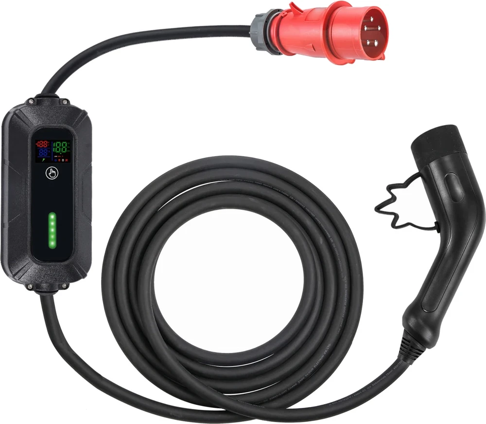 Elektrinio Automobilio Įkroviklis - Platinet EV_PPC7M22 22 kW 7 m