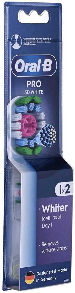Braun Dantų šepetėlio galvutės Oral-B EB18pRX 3D, 2 vnt.