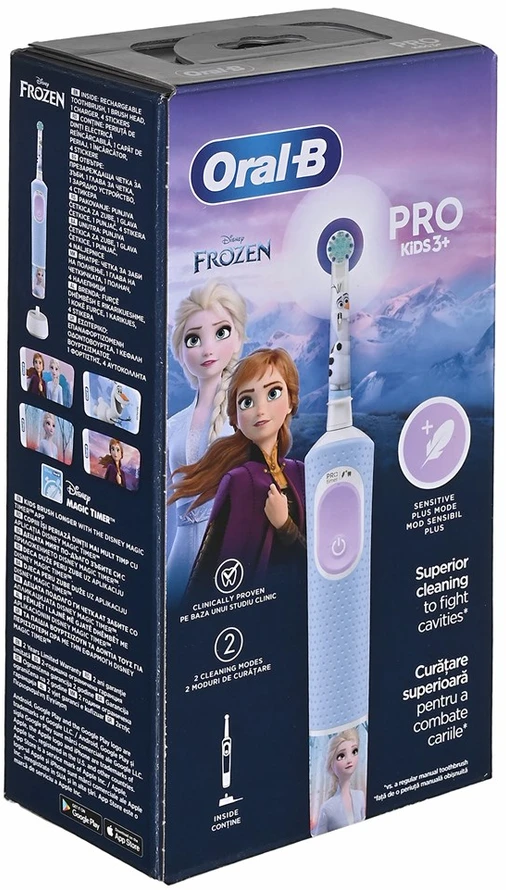 Dantų šepetėlis Braun Šepetėlis Oral-B D103 Vitality Pro Kids Frozen