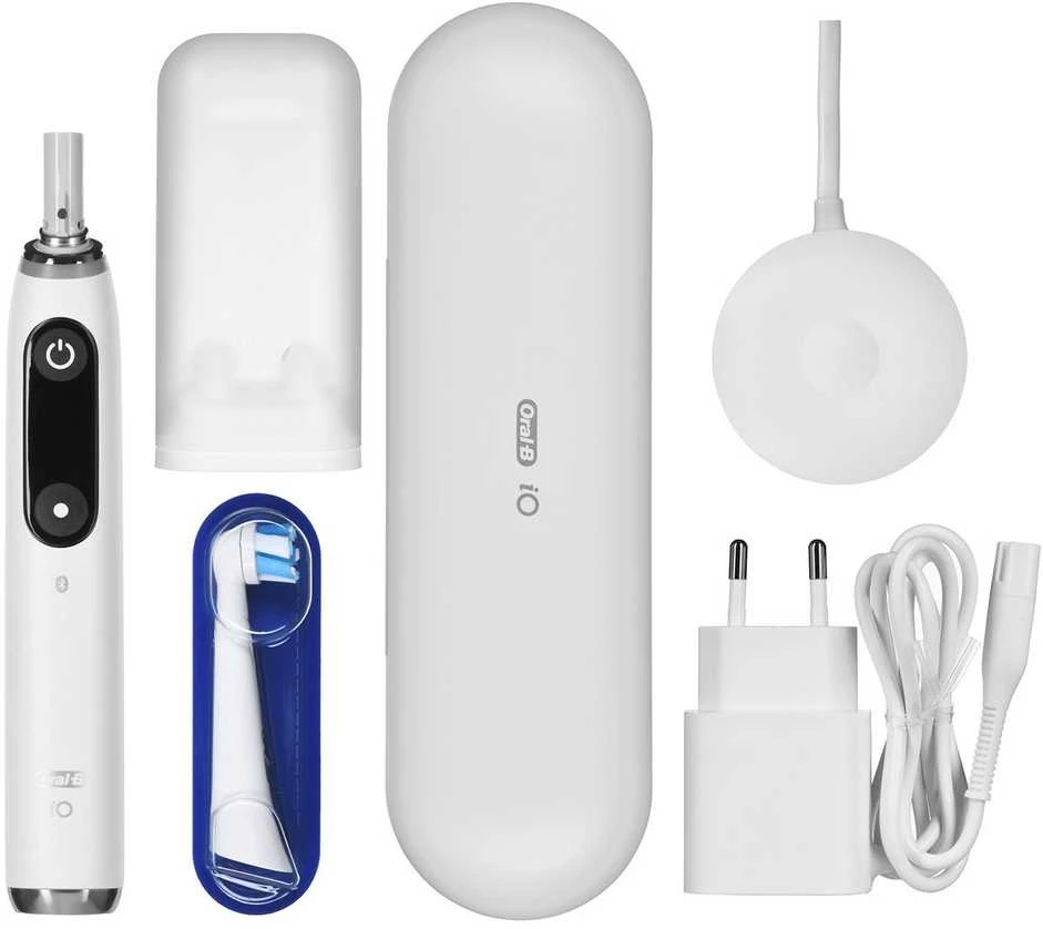 ORAL-B iO Series 9N Elektrinis dantų šepetėlis, baltos spalvos