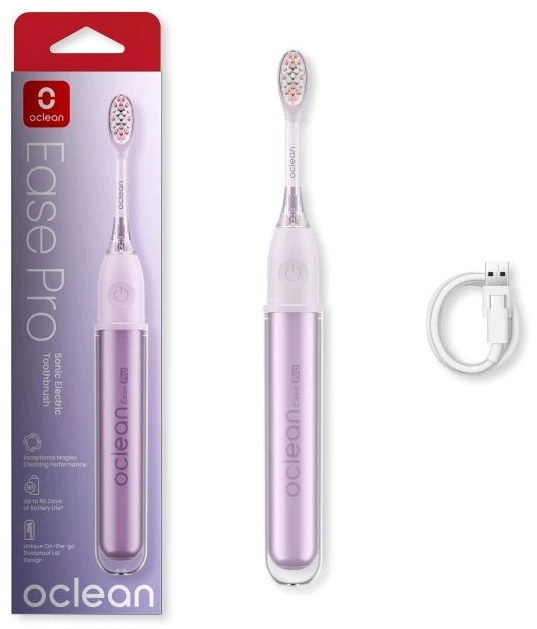 Oclean Elektrinis dantų šepetėlis Ease Pro Violetinė