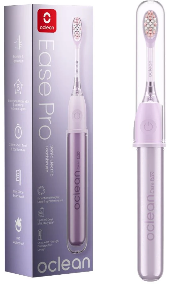 Oclean Elektrinis dantų šepetėlis Ease Pro Violetinė