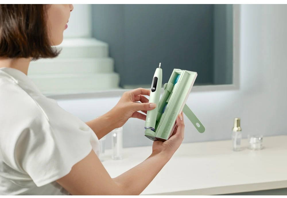 Oclean Elektrinis dantų šepetėlis X Ultra 20 S Žalias