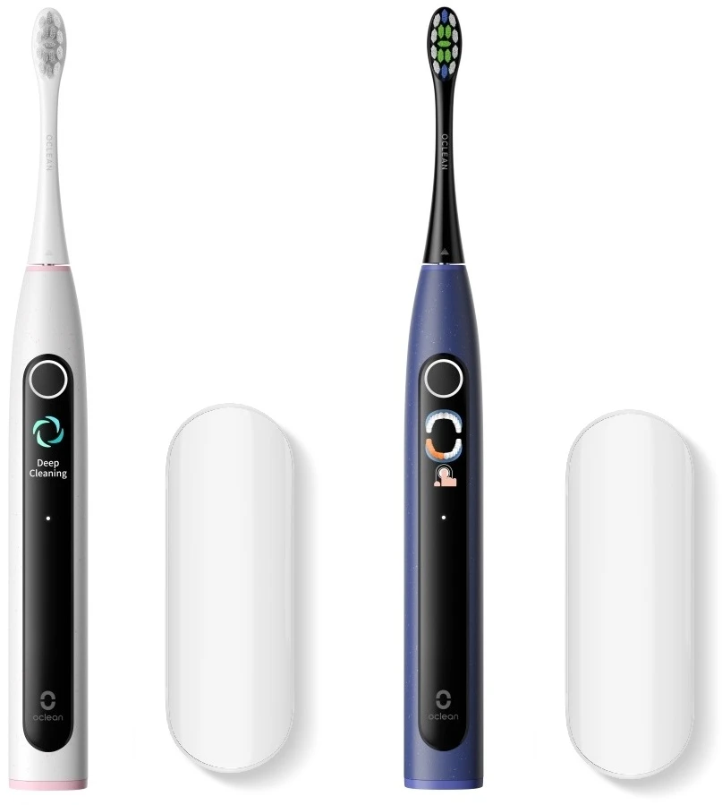 Oclean Elektrinis dantų šepetėlis X Lite S Duo Set