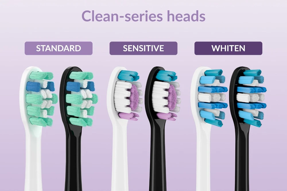 TrueLife SonicBrush Clean70 UV Sonic Dantų šepetėlis, Juodas